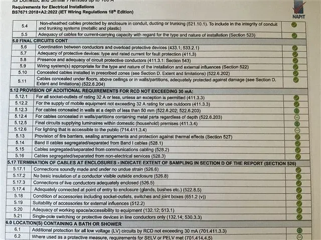 A sheet of paper with a bunch of numbers on it
